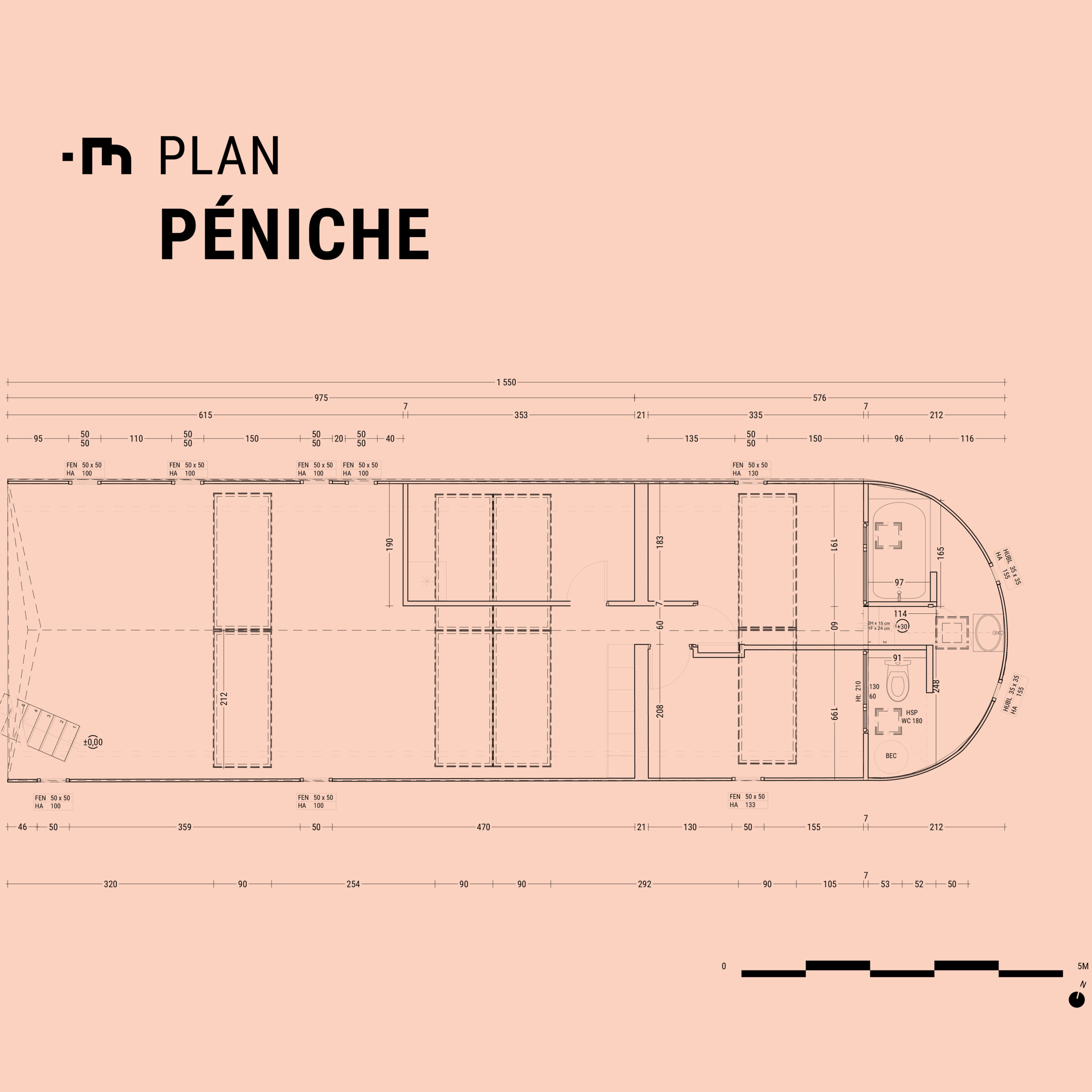 Plan Péniche